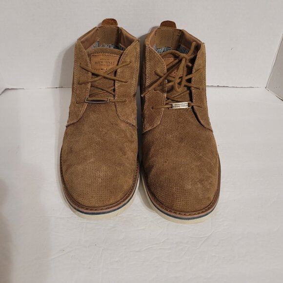 NUNN BUSH Men's Barklay Chukka Boots Men's Shoes Tan Brown Size 10.2M - Picture 9 of 11